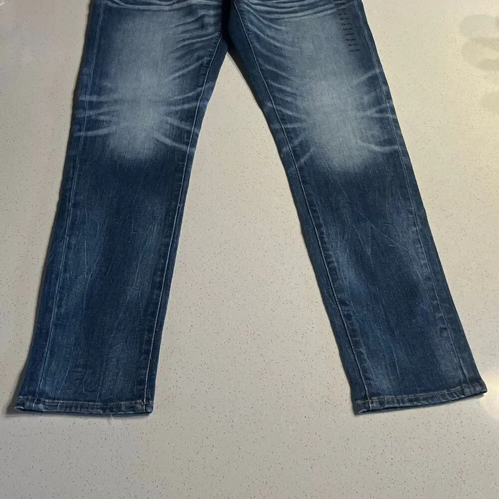NWT American Eagle Airflex + Skinny Medium Bright Indigo 32/32